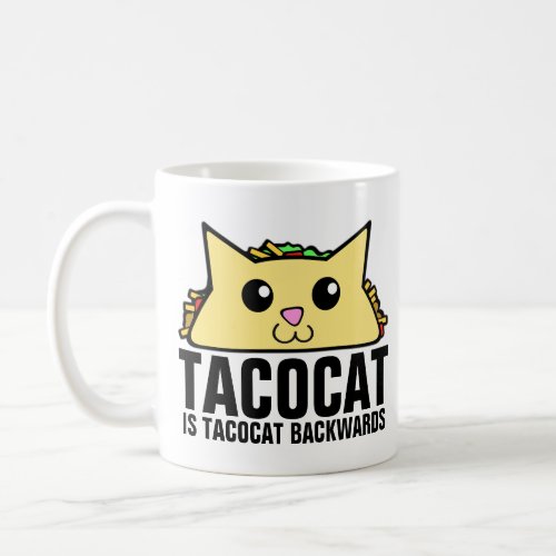 Tacocat Backwards Coffee Mug