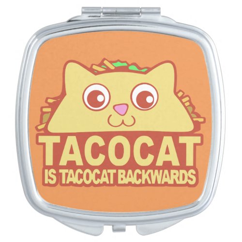 Tacocat Backwards II Compact Mirror