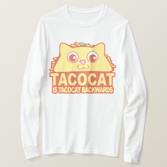 Tacocat Backwards II T-Shirt (Design Front)