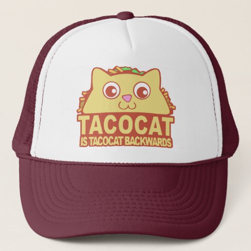 Tacocat Backwards II Trucker Hat