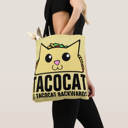 Tacocat Backwards Tote Bag