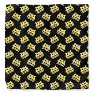 Tacocat Black C Bandana