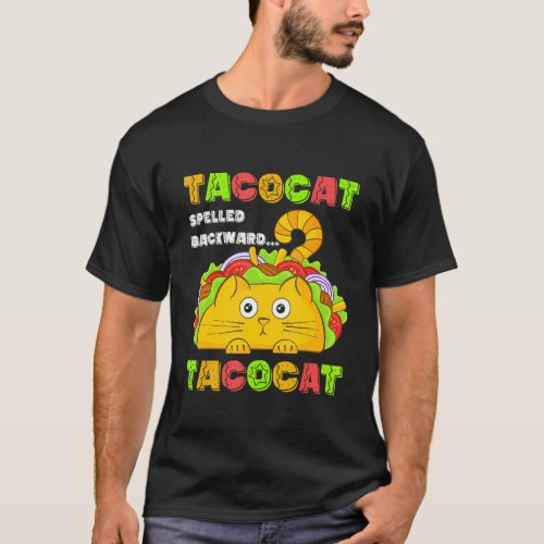Tacocat Costume  Cat Taco  Kitty Tacos For Women T_Shirt