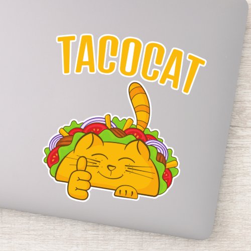 Tacocat Cute Cat Tacos Sticker