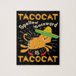 Tacocat Graphic Cinco de Mayo Cat Taco Jigsaw Puzzle Tacocat Graphic Cinco de Mayo Cat Taco Jigsaw Puzzle