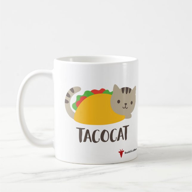 'Tacocat' mug (Left)