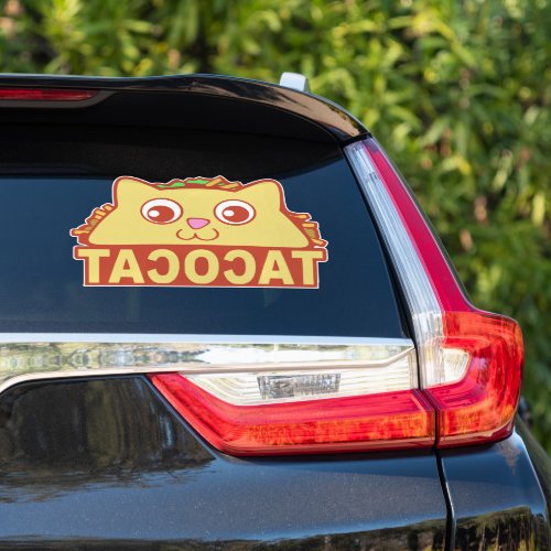 Tacocat Reversed Sticker