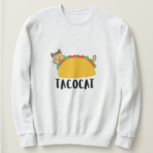 Tacocat Sweatshirt - Cute Cat Lover Hoodie