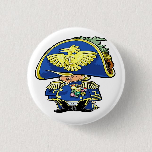 Tacoleon Tinyhands Button (Front)