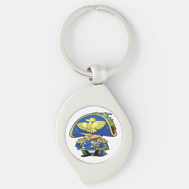 Tacoleon Tinyhands Keychain (Front)