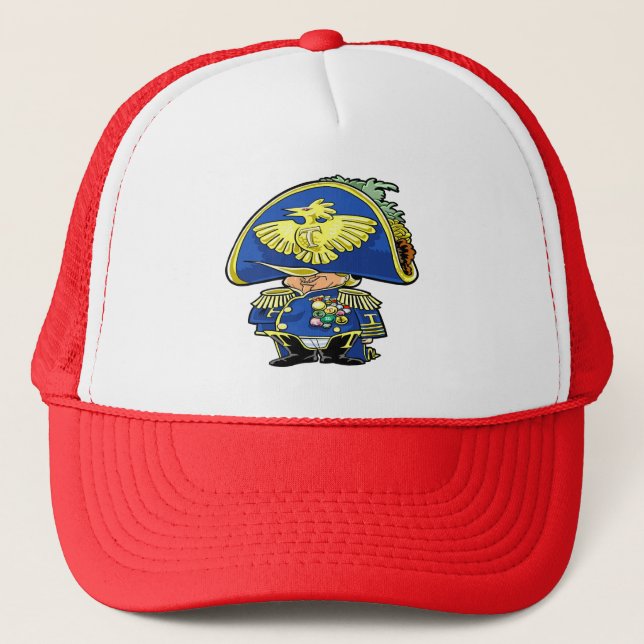 Tacoleon Tinyhands Trucker Hat (Front)