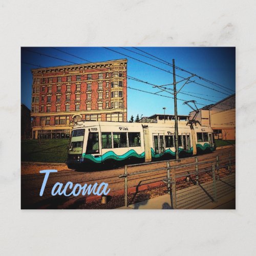 Tacoma Rail Postcard