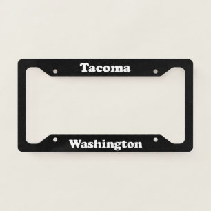 Tacoma WA License Plate Frame