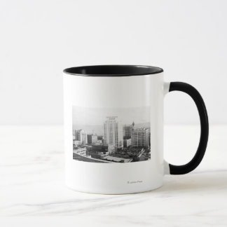 Tacoma, WA Skyline View from Winthrop Hotel Mug