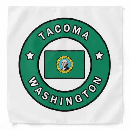 Tacoma Washington Bandana