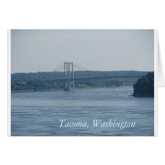 Tacoma, Washington Cards (Front Horizontal)