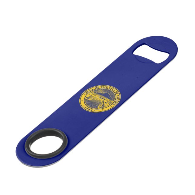 Tacoma (Washington) City flag   Bar Key (Front Angled)