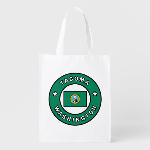 Tacoma Washington Grocery Bag