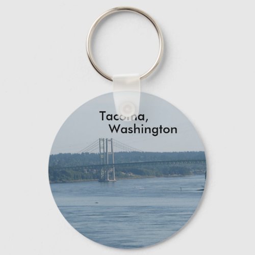 Tacoma Washington Keychain