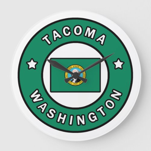 Tacoma Washington Large Clock