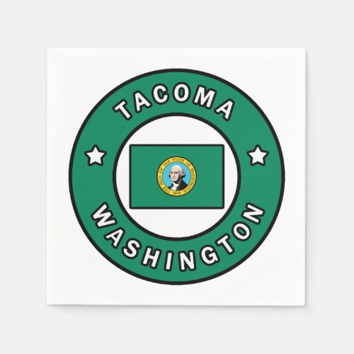 Tacoma Washington Napkins