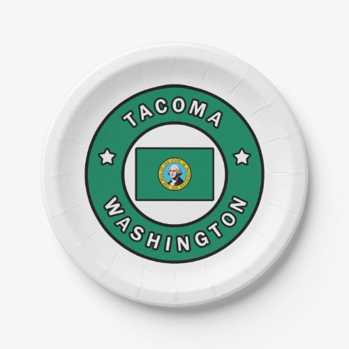 Tacoma Washington Paper Plates