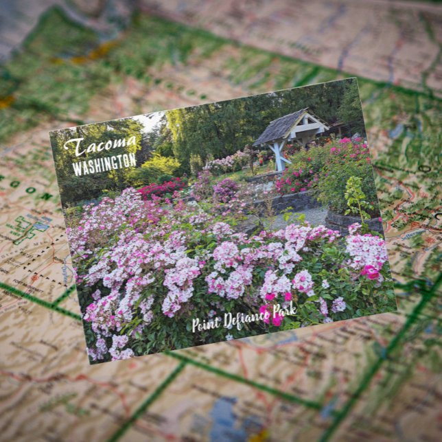 Tacoma, Washington Point Defiance Park Travel Postcard (Creator Uploaded)