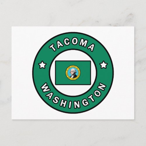 Tacoma Washington Postcard