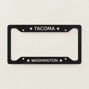 Tacoma Washington Stars License Plate Frame