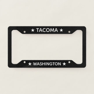 Tacoma Washington Stars License Plate Frame