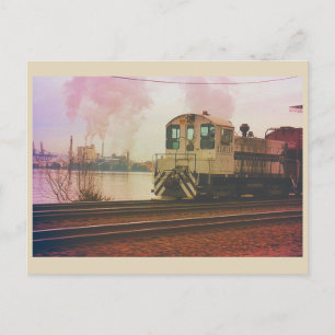 Tacoma Washington Train Postcard