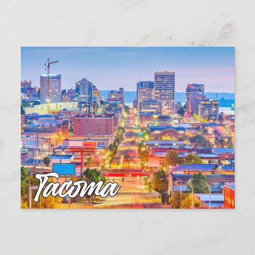Tacoma Washington USA Postcard