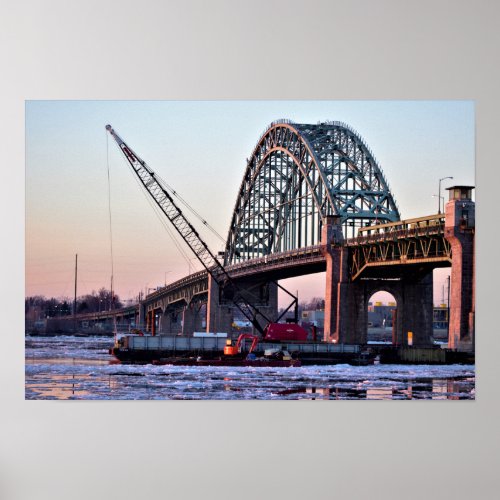 Tacony_palmyra Bridge Photo Poster