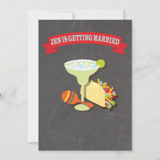 Tacos and Tequila Bridal Shower Invitation Zazzle