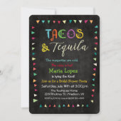 Tacos and Tequila Bridal Shower Invitation (Front)