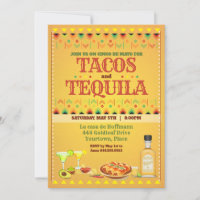 Tacos and Tequila Cinco de Mayo Mexican Fiesta