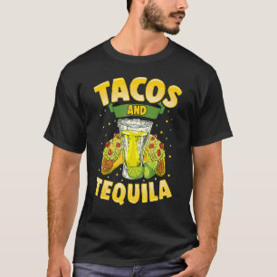 Tacos And Tequila  Cinco De Mayo Mexican Food T-Shirt