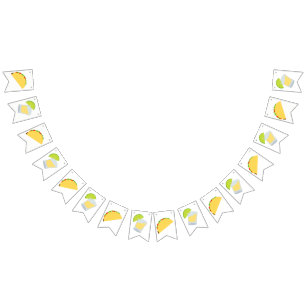 Tacos and Tequila Party Bunting Flags