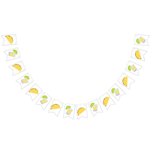 Tacos and Tequila Party Bunting Flags (All)