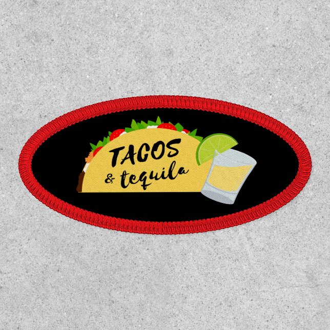 Tacos and Tequila Patch (Front)