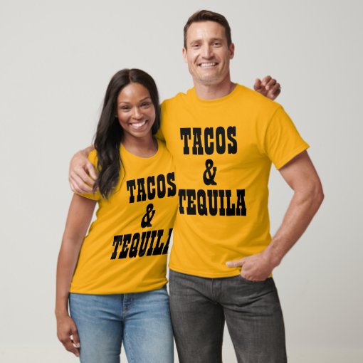 Tacos And Tequila TShirt Zazzle