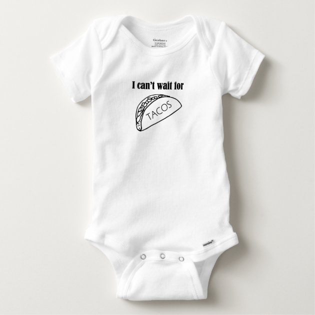 taco baby onesie