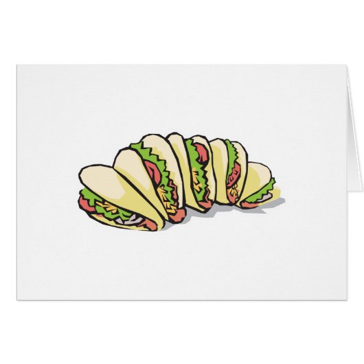 tacos cards (Front Horizontal)