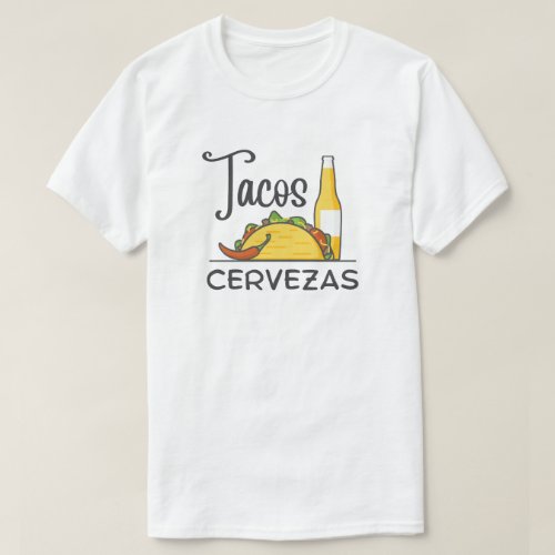 Tacos  Cervezas T_Shirt