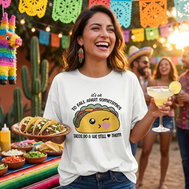 Tacos Fall Apart Meme T-Shirt (Creator Uploaded)