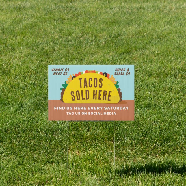 Tacos for Sale Sign (Insitu)