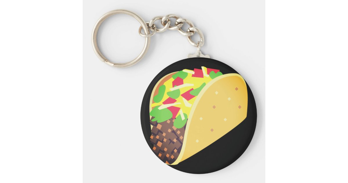Tacos Keychain | Zazzle.com