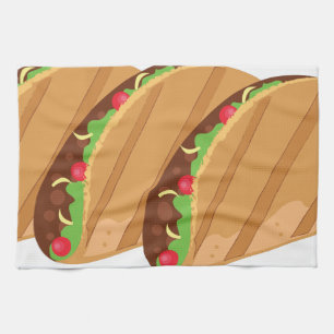 Tacos Kitchen Towel