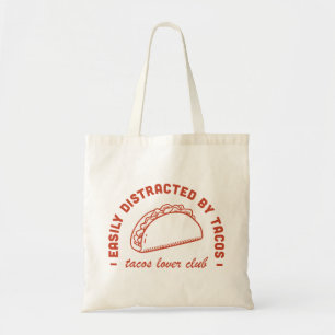 Tacos lover club Mexican foodie Tote Bag