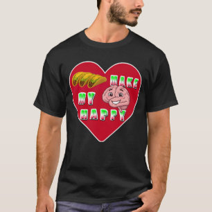 Tacos Make my brain happy T-Shirt